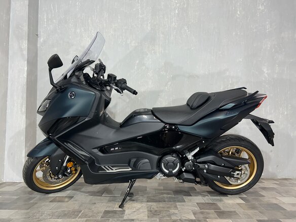 2022 Yamaha TMAX, синий - вид 1
