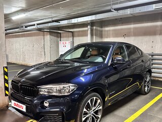 2018 BMW X6 40d II (F16), чёрный, 5000000 рублей, вид 2