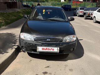 2008 Kia Spectra I Рестайлинг 2, чёрный, 230000 рублей, вид 4