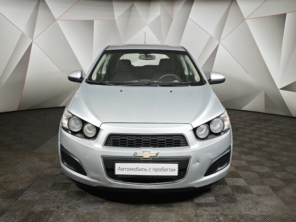 2014 Chevrolet Aveo II, серебристый - вид 6