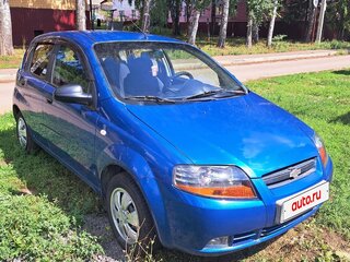 2007 Chevrolet Aveo I, синий, 250000 рублей, вид 1