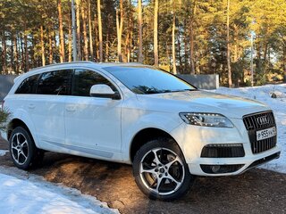 2013 Audi Q7 I (4L) Рестайлинг, белый, 1760000 рублей, вид 1