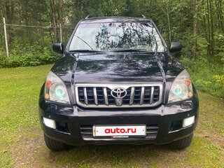 2006 Toyota Land Cruiser Prado 120 Series, чёрный, 1900000 рублей, вид 1