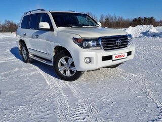 2014 Toyota Land Cruiser 200 Series Рестайлинг 1, белый, 4150000 рублей, вид 4