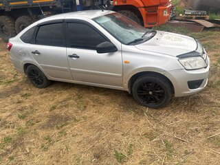 2015 Lada (ВАЗ) Granta I, серебристый, 400000 рублей, вид 1
