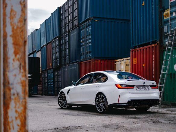 2021 BMW M3 Competition Package VI (G80), белый, 6669836 рублей - вид 15