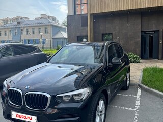 2019 BMW X3 20i xDrive III (G01), чёрный, 3800000 рублей, вид 2