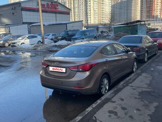 2015 Hyundai Elantra V (MD) Рестайлинг, жёлтый, 950000 рублей, вид 4