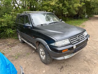 1997 SsangYong Musso I, чёрный, 140000 рублей, вид 2