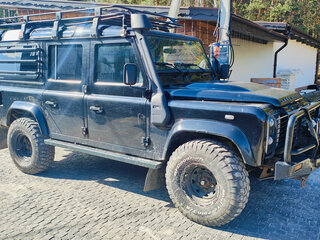 2007 Land Rover Defender 110 I Рестайлинг, чёрный, 1590000 рублей, вид 1