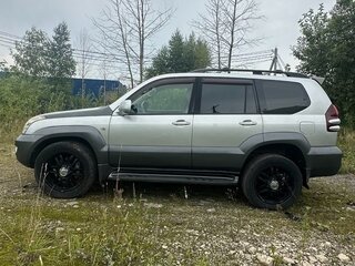 2008 Toyota Land Cruiser Prado 5-speed 120 Series Рестайлинг, серебристый, 2249000 рублей, вид 4
