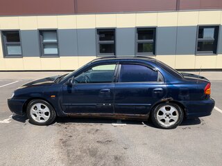 2008 Kia Spectra I Рестайлинг 2, синий, 180000 рублей, вид 4