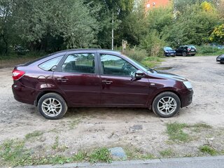 2015 Lada (ВАЗ) Granta I, пурпурный, 315000 рублей, вид 4