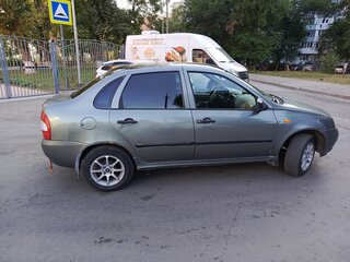 2008 Lada (ВАЗ) Kalina I, серый, 160000 рублей, вид 4