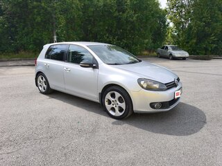 2012 Volkswagen Golf VI, серебристый, 955000 рублей, вид 1