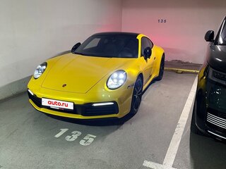 2020 Porsche 911 Carrera 4 VIII (992), чёрный, 16500000 рублей, вид 2