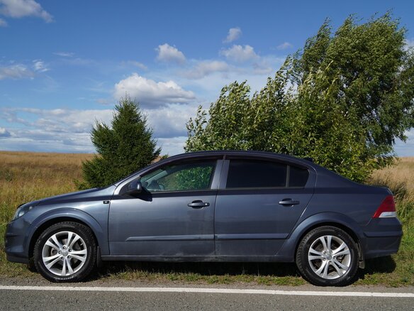2008 Opel Astra H Рестайлинг, синий, 435000 рублей - вид 8