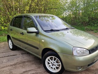 2011 Lada (ВАЗ) Kalina I, зелёный, 180000 рублей, вид 3
