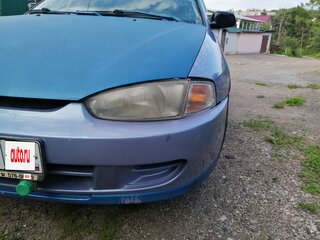 1996 Mitsubishi Colt V (CJ), синий, 290000 рублей, вид 2