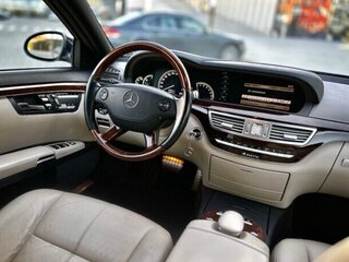 2008 Mercedes-Benz S-Класс 450 V (W221), чёрный, 1400000 рублей, вид 5