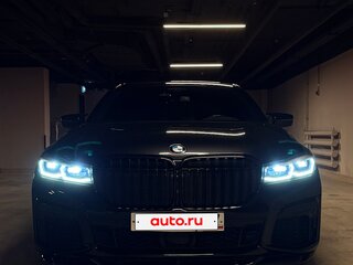 2020 BMW 7 серии 730d xDrive VI (G11/G12) Рестайлинг, чёрный, 6700000 рублей, вид 1