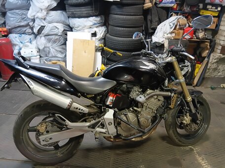 2005 Honda CB 600F Hornet, чёрный, 355000 рублей, вид 1