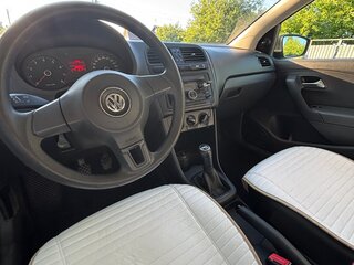 2012 Volkswagen Polo V, чёрный, 730000 рублей, вид 5