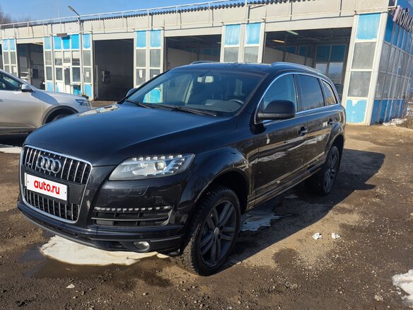 2014 Audi Q7 I (4L) Рестайлинг, чёрный, 2500000 рублей - вид 1
