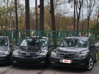 2008 Mazda 3 I (BK) Рестайлинг, чёрный, 900000 рублей, вид 1