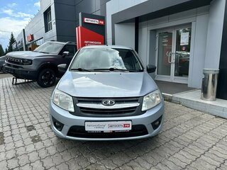 2015 Lada (ВАЗ) Granta I, голубой, 352895 рублей, вид 2