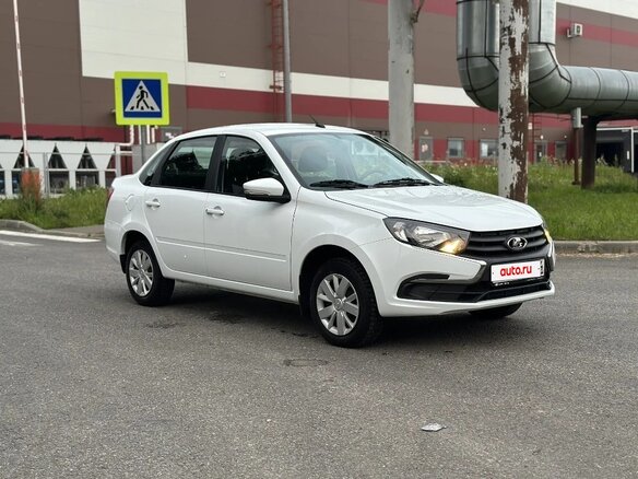 2023 Lada (ВАЗ) Granta I Рестайлинг, белый - вид 13