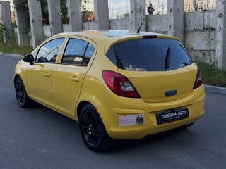 2008 Opel Corsa D, жёлтый, 240000 рублей, вид 4