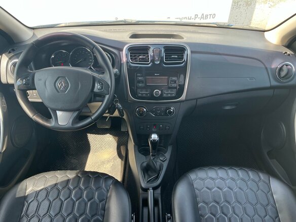 2018 Renault Sandero II, синий, 815000 рублей - вид 9