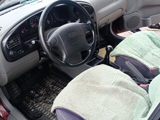2007 Kia Spectra I Рестайлинг 2, красный, 750000 рублей, вид 3