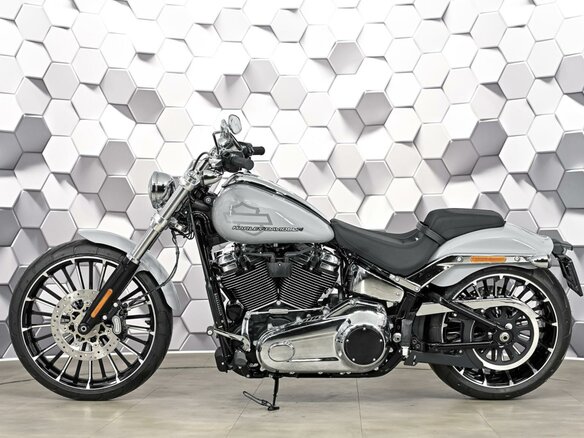 2025 Harley-Davidson Breakout, серый - вид 3