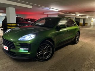 2019 Porsche Macan I Рестайлинг, зелёный, 5100000 рублей, вид 1
