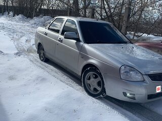 2013 Lada (ВАЗ) Priora I Рестайлинг, серебристый, 180000 рублей, вид 2