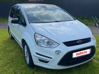 2013 Ford S-MAX I Рестайлинг, белый, 890000 рублей, вид 2