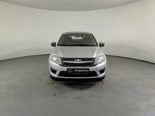 2015 Lada (ВАЗ) Granta I, серебристый, 215000 рублей, вид 2