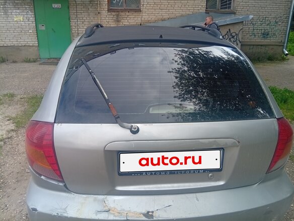 2002 Kia Rio I, серебристый, 95000 рублей - вид 8
