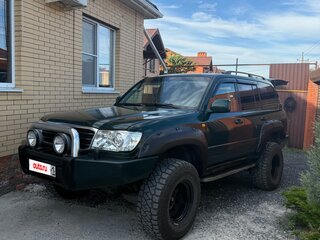 1998 Toyota Land Cruiser 100 Series, зелёный, 1600000 рублей, вид 2
