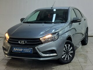 2016 Lada (ВАЗ) Vesta I, серый, 660000 рублей, вид 1