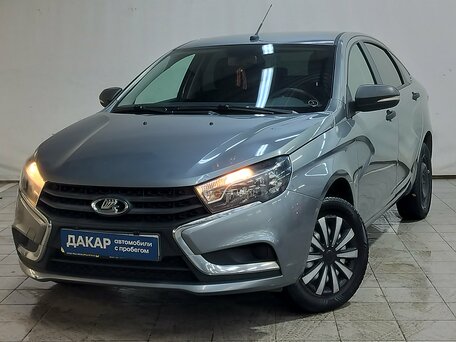 2016 Lada (ВАЗ) Vesta I, серый, 640000 рублей, вид 1