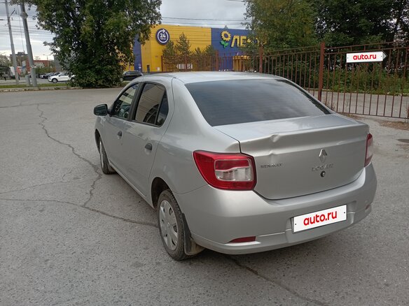 2016 Renault Logan II, серый, 580000 рублей - вид 5
