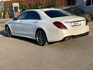 2017 Mercedes-Benz S-Класс 400 d Long VI (W222, C217) Рестайлинг, белый, 4950000 рублей, вид 4