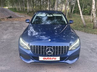 2015 Mercedes-Benz C-Класс 180 IV (W205), синий, 2200000 рублей, вид 1