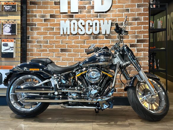 2025 Harley-Davidson Fat Boy, чёрный, 6000000 рублей - вид 16