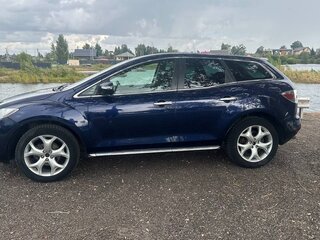2011 Mazda CX-7 I Рестайлинг, синий, 850000 рублей, вид 4