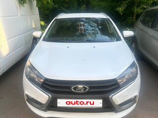 2019 Lada (ВАЗ) Vesta SW I, белый, 800000 рублей, вид 4