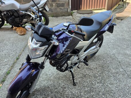 2016 Yamaha YS250 Fazer, фиолетовый, 245000 рублей, вид 3